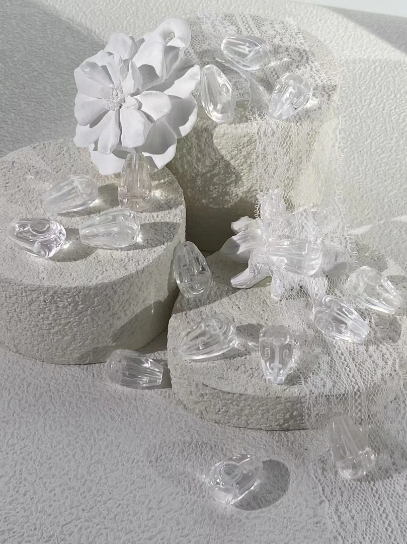 白水晶回纹三通多样性随机发一颗BS223