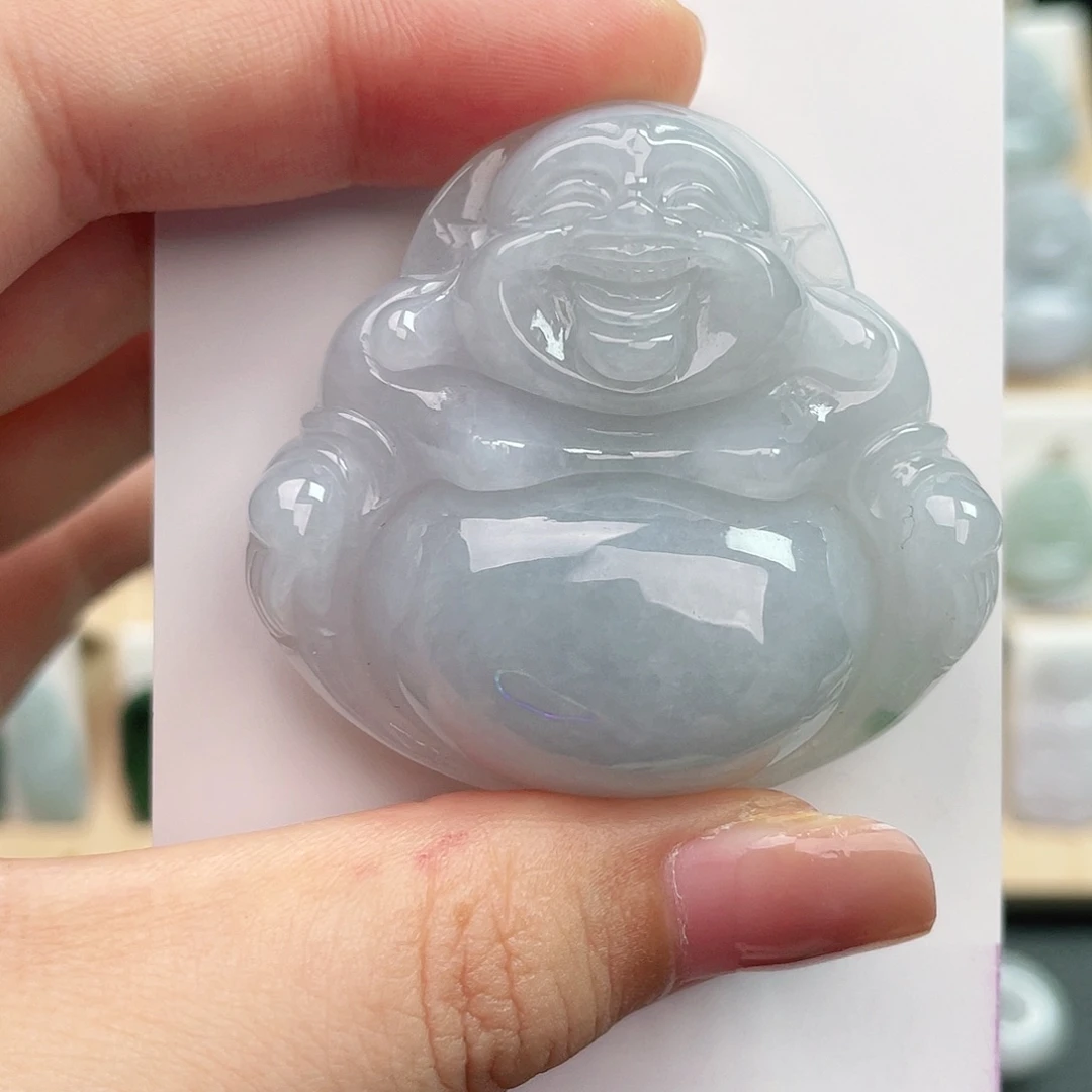 颈饰未镶嵌翡翠佛公
