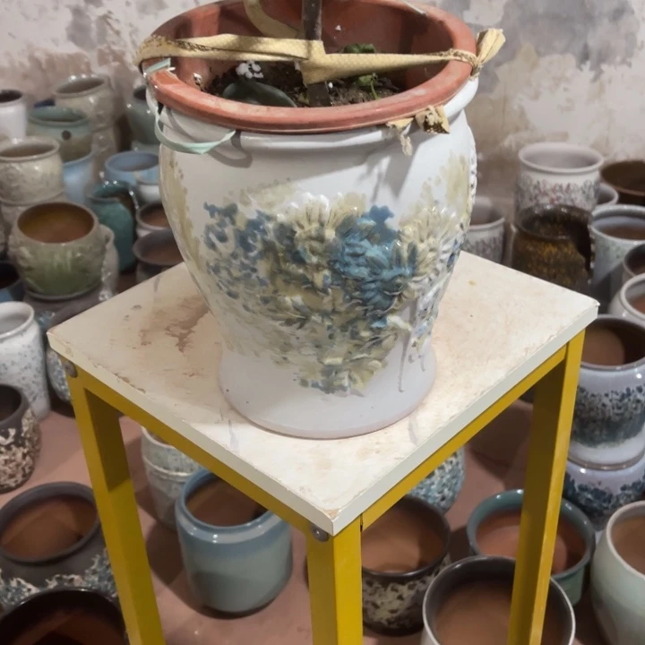 红泥花盆口径19高度21一只正品
