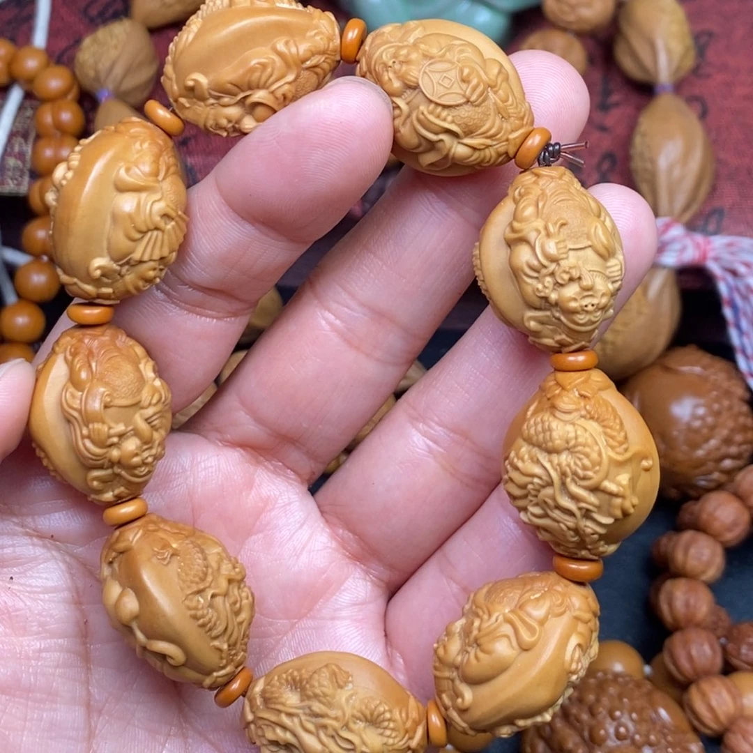 猴头核桃吊坠橄榄核桃