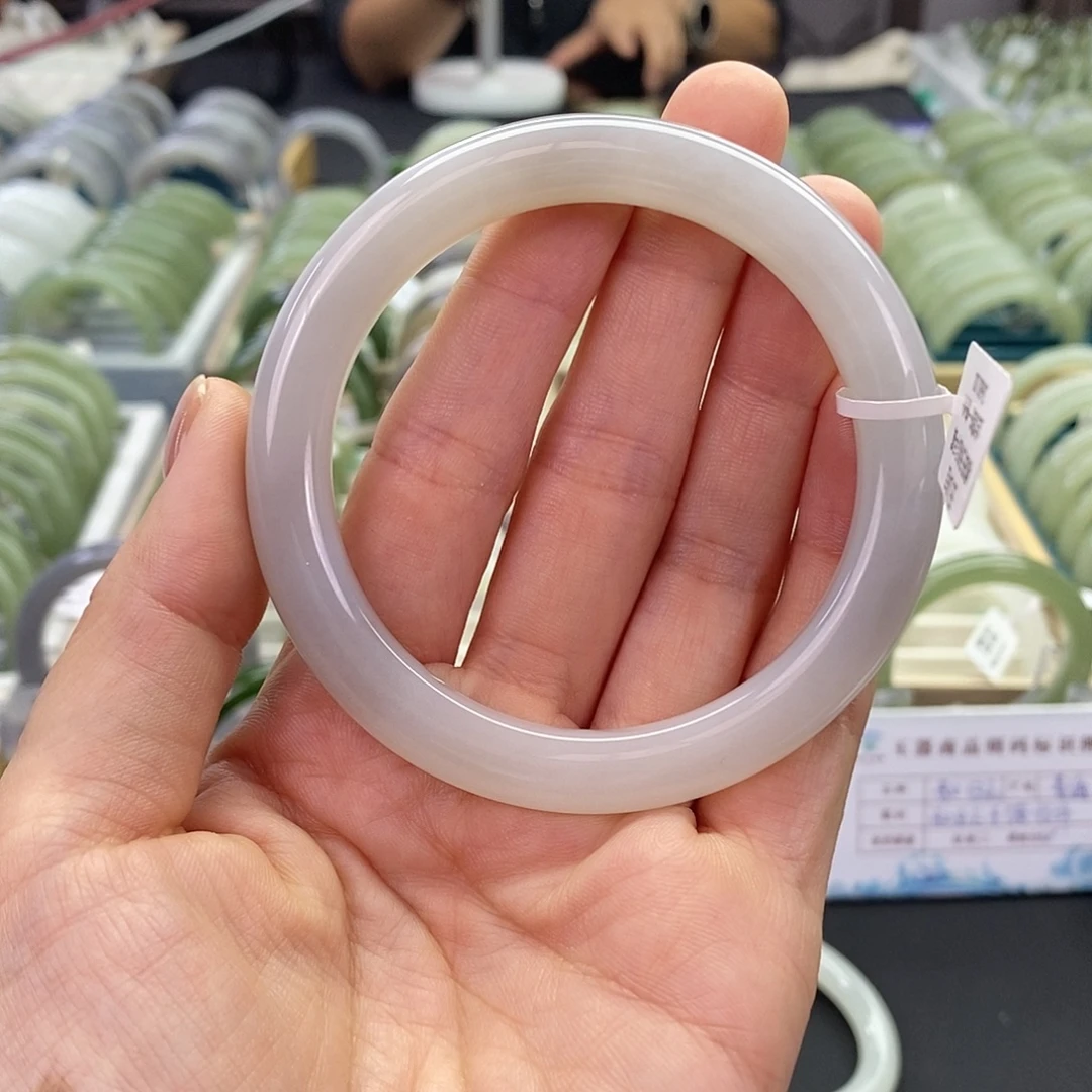 和田玉未镶嵌手镯59