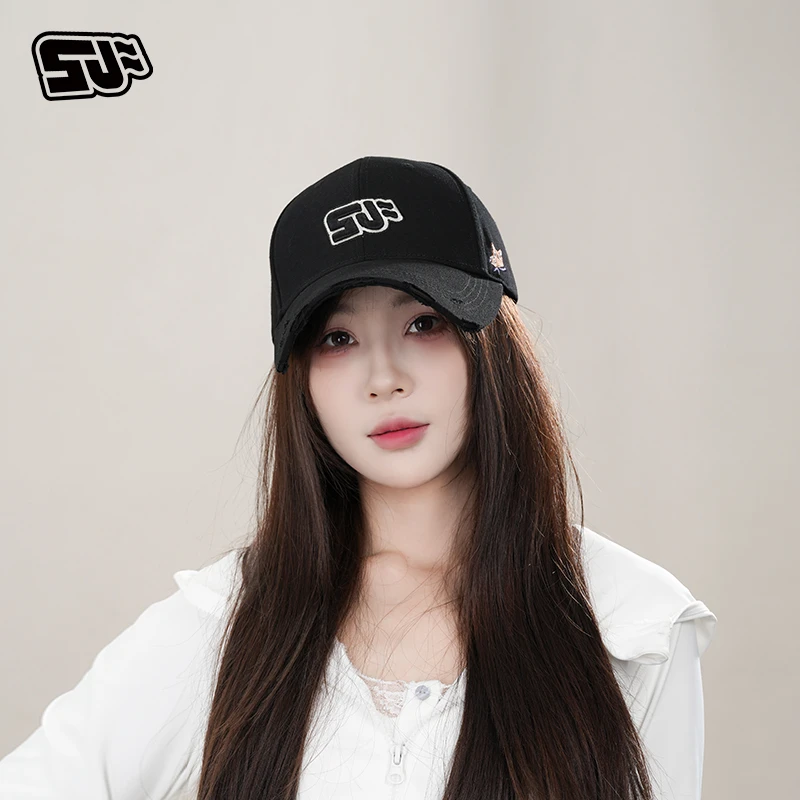 舒凡硬顶棒球帽时尚百搭情侣帽潮流韩版男女款鸭舌帽显脸小帽子