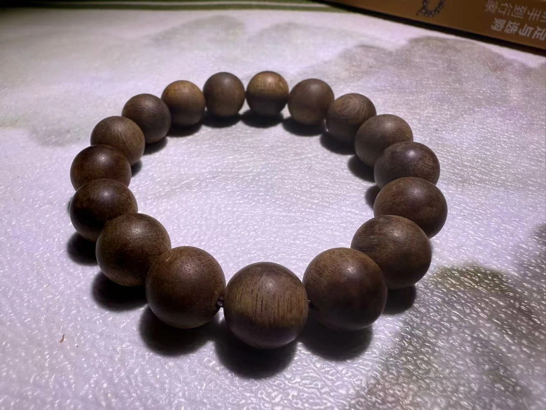 增香沉香木精美手串 香单圈小