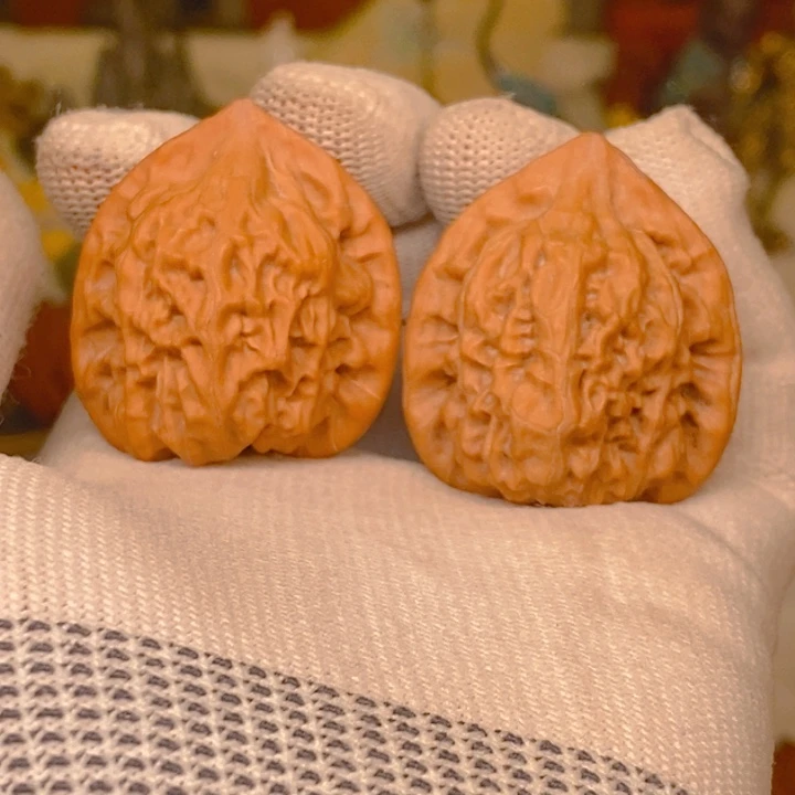 文玩核桃把件佛照山