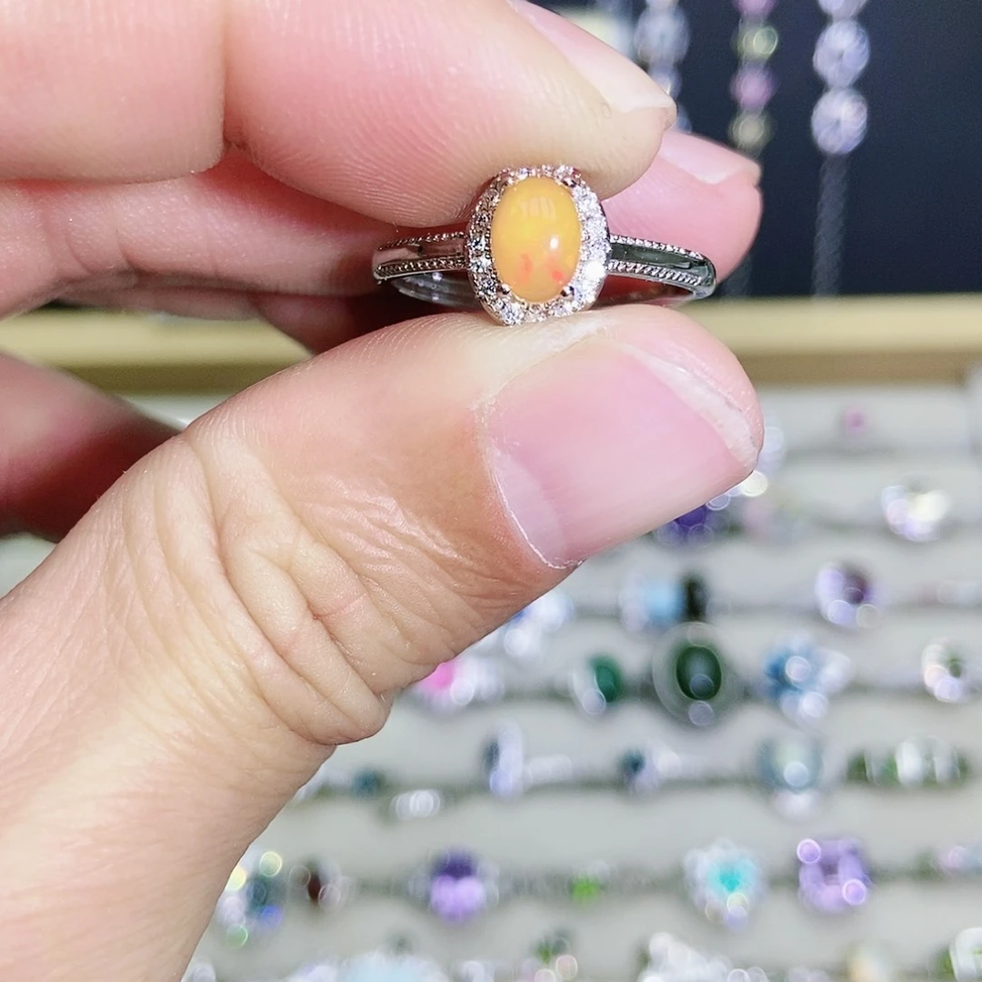 【闪购商品】未镶嵌欧泊戒指