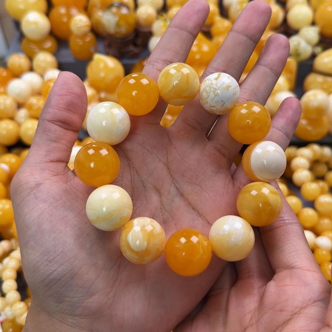 琥珀未镶嵌珠宝奇石20mm