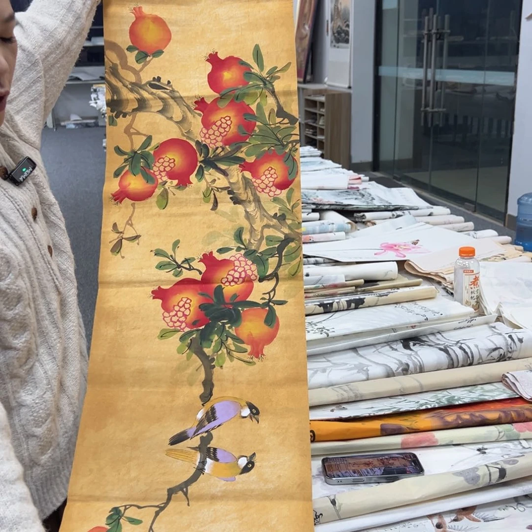 国画纯手绘字画作品展