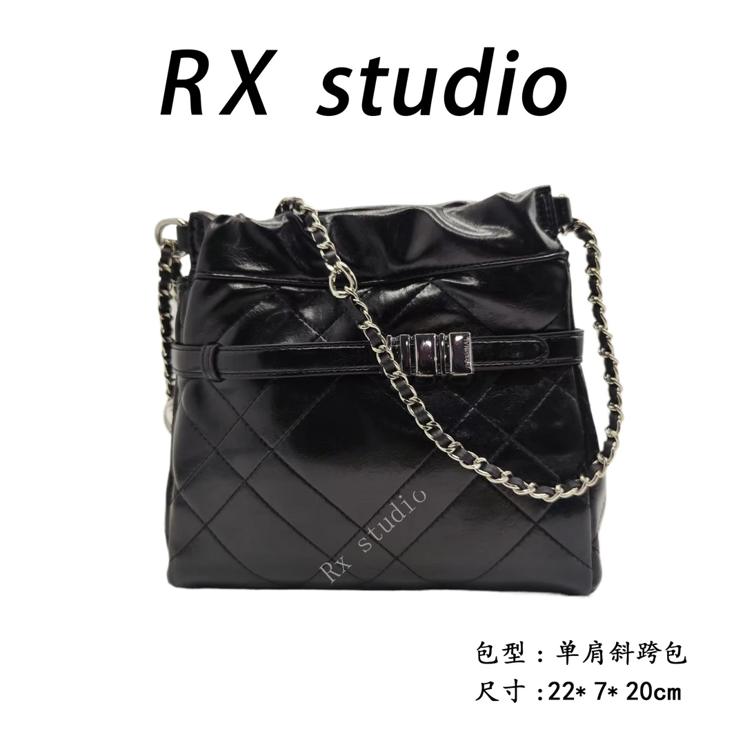 【南沙瑞熙】QYX-9738-黑色轻奢小众时尚女士包