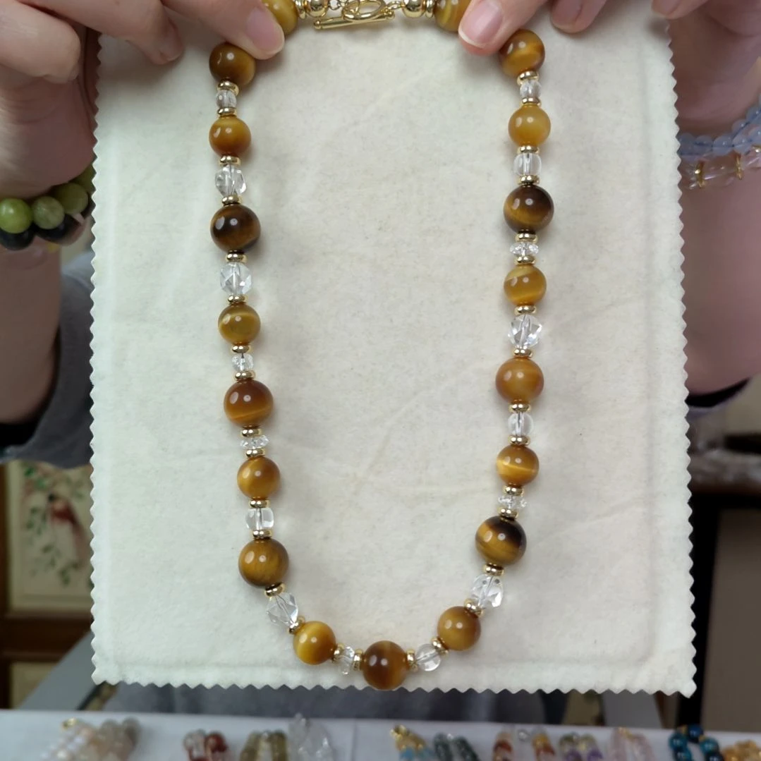 颈饰合金水晶设计款