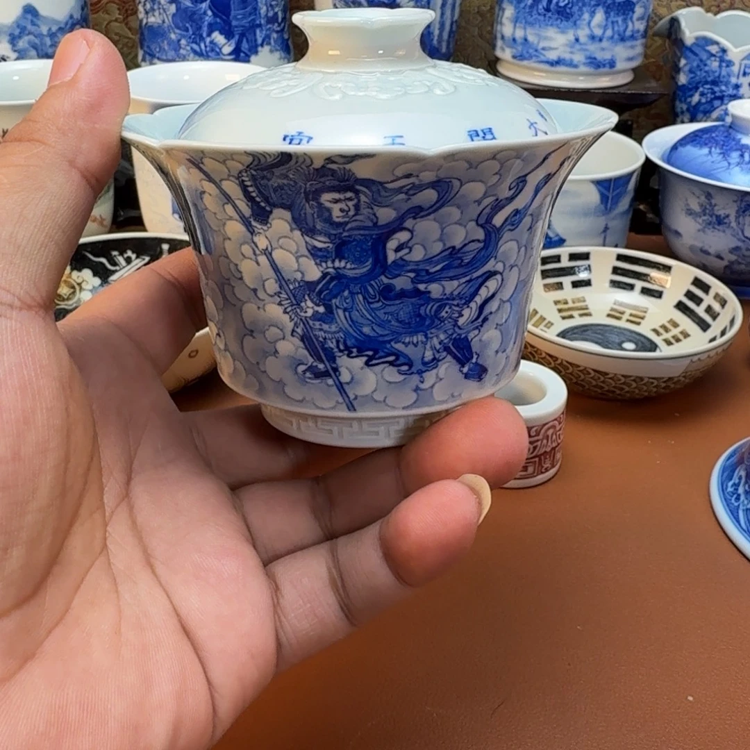 都***.陶杯子景德镇全手工手绘陶瓷