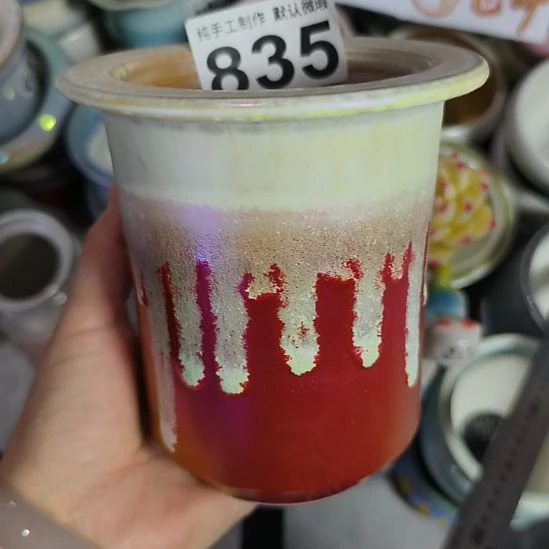 景德镇高温陶瓷：内8口高14