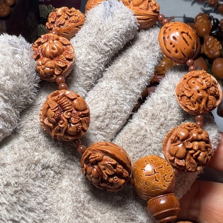 “***佬手串/手链橄榄核桃核八宝