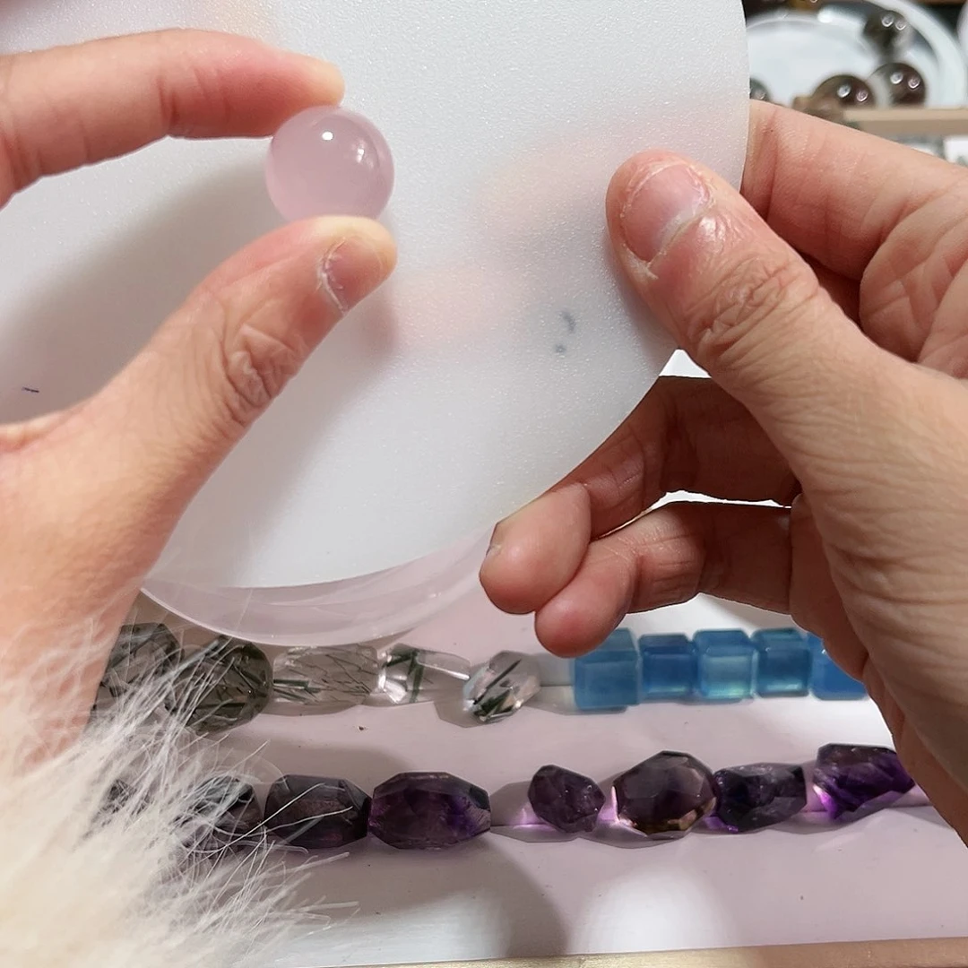 水晶耳饰未镶嵌大****~11打孔