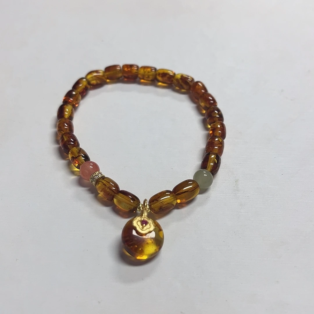 手链水晶未镶嵌琥珀手串