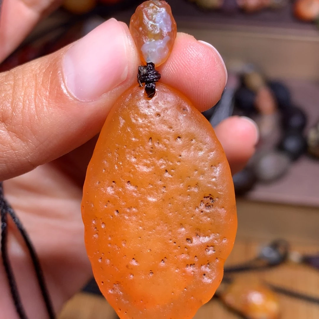 未镶嵌玛瑙/玉髓珠宝半成品