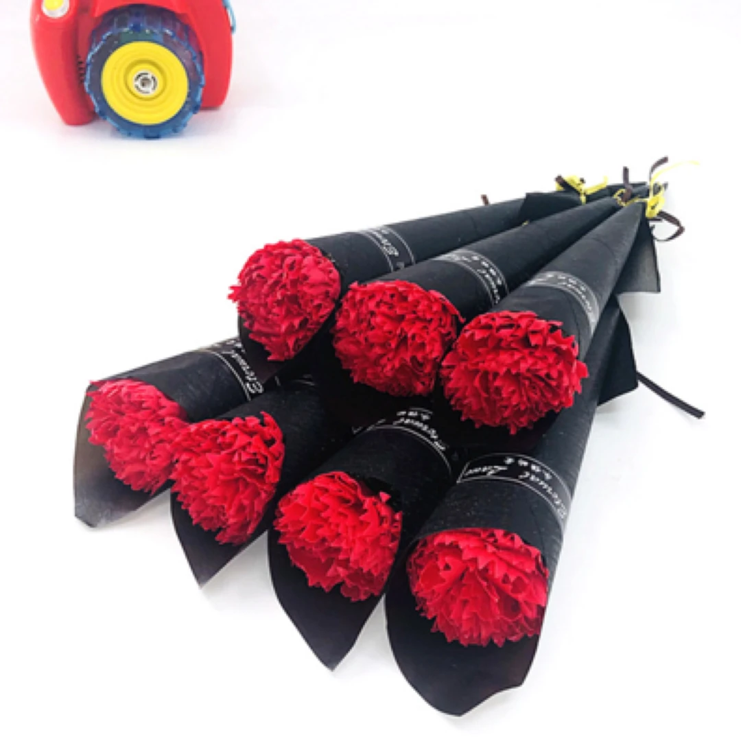 真玫瑰香皂花束母亲节教师节情人节创意礼物