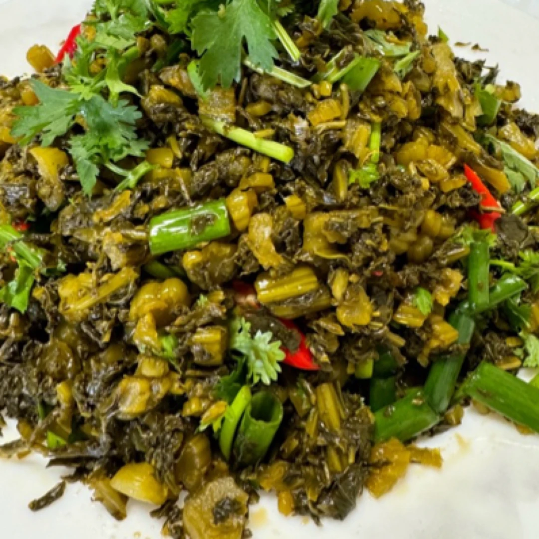 2号链接农家介菜酸菜酸脆爽口（3斤起拍）