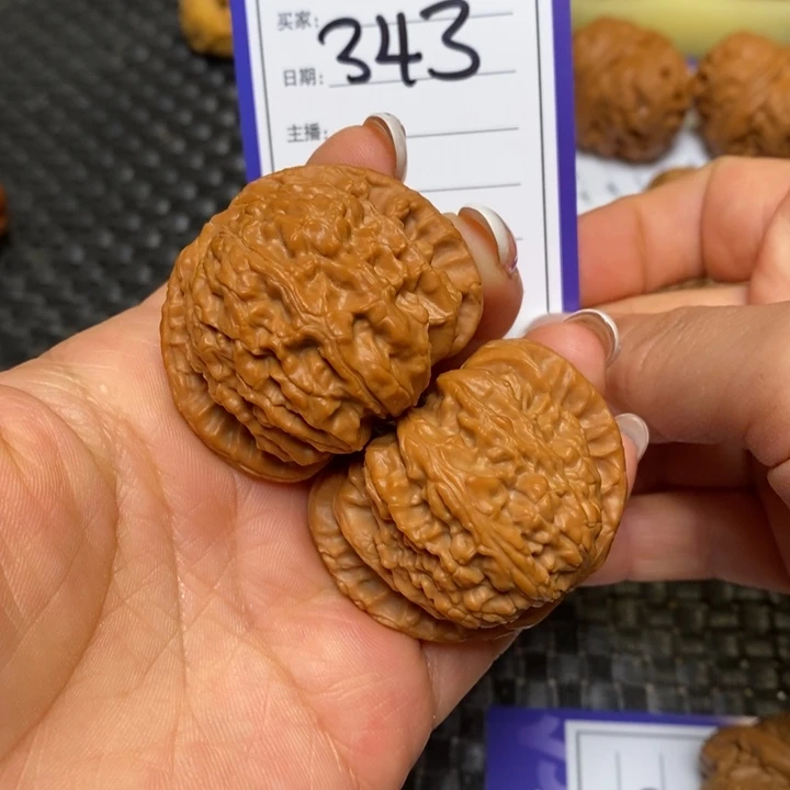 文玩核桃手串343白狮子43