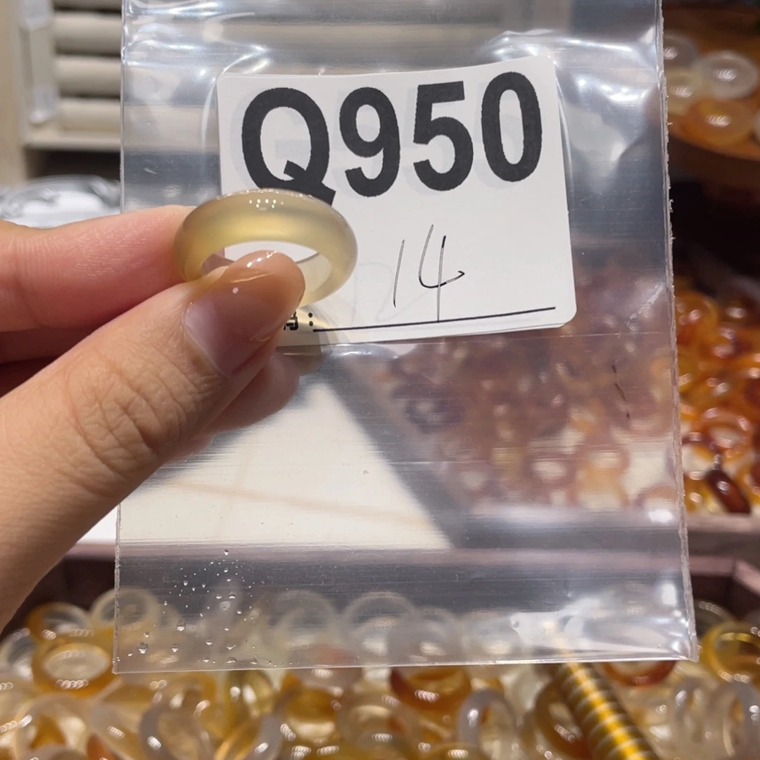 玛瑙/玉髓未镶嵌戒指950