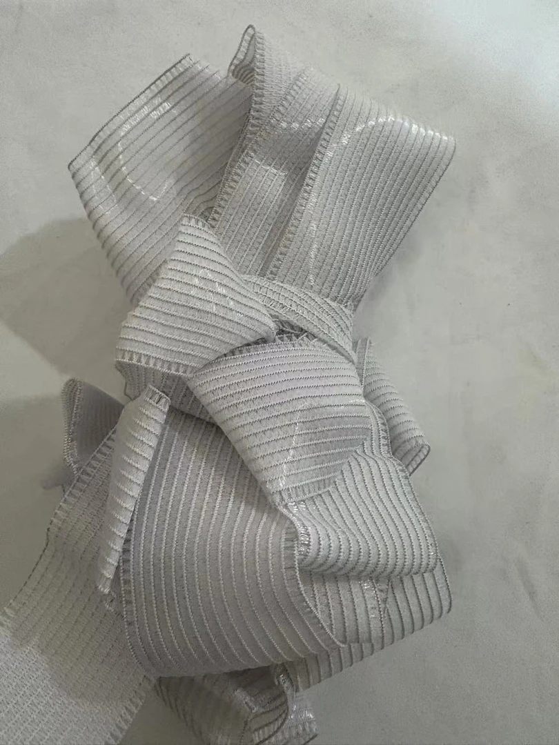 白色鱼丝松紧带（5公分)