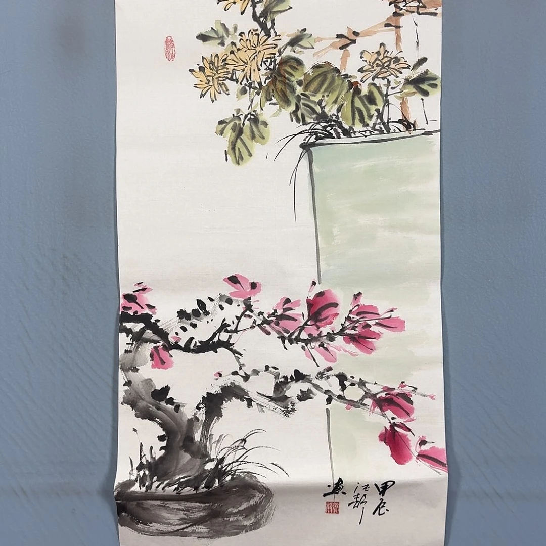 国画943 牡丹一如