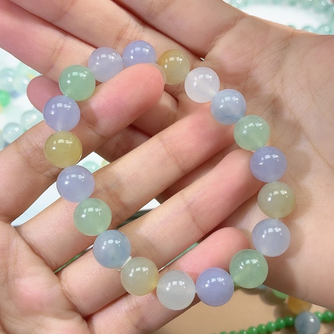 翡翠未镶嵌手链翡翠