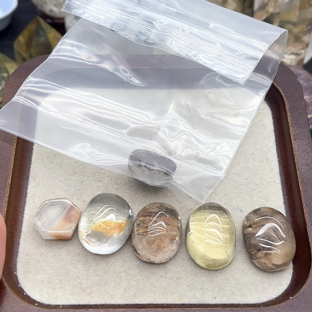 鲸***孖珠宝半成品水晶未镶嵌6