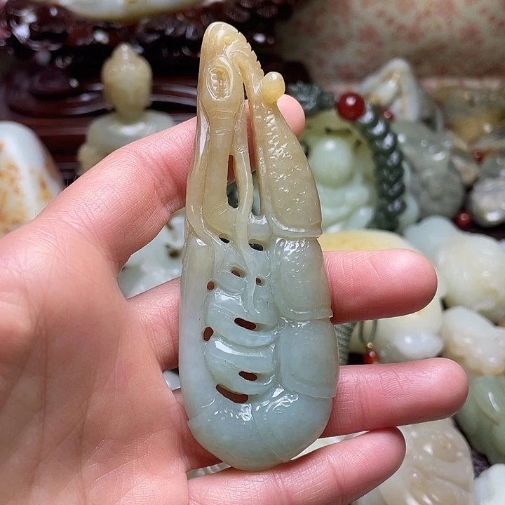 和田玉（糖玉）未镶嵌挂件