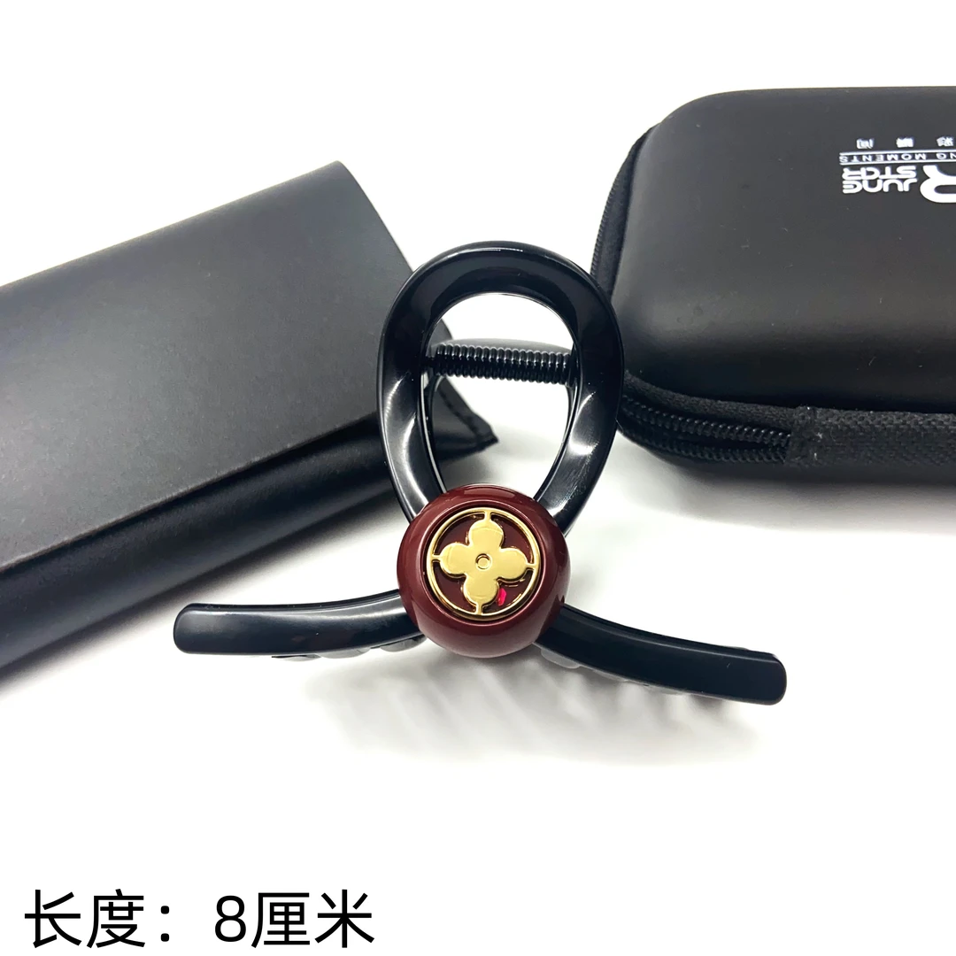高级轻奢四叶草发夹时尚气质大发夹MY054