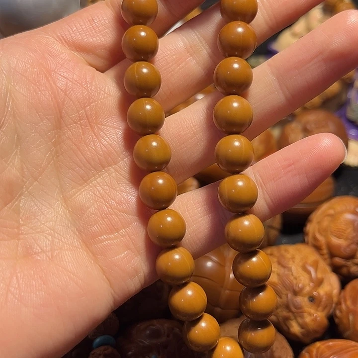 橄榄核手串/手链猴头正圆1.0