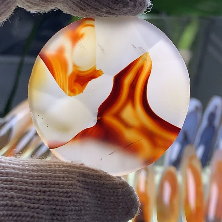 未镶嵌玛瑙/玉髓珠宝半成品121