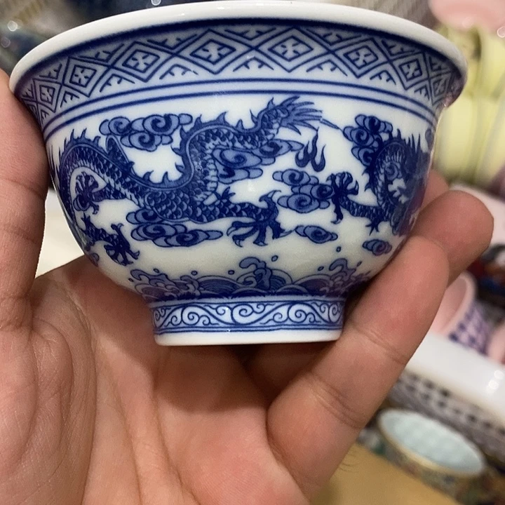 摆件景德镇陶瓷主人2344