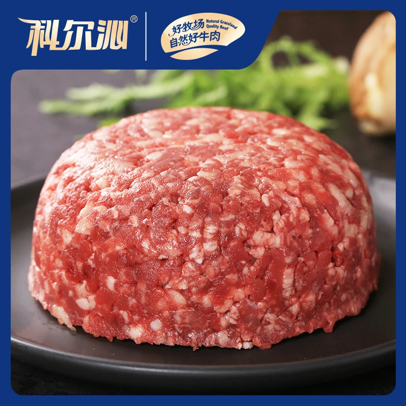 内蒙古科尔沁原切牛肉馅免切免洗开袋即用