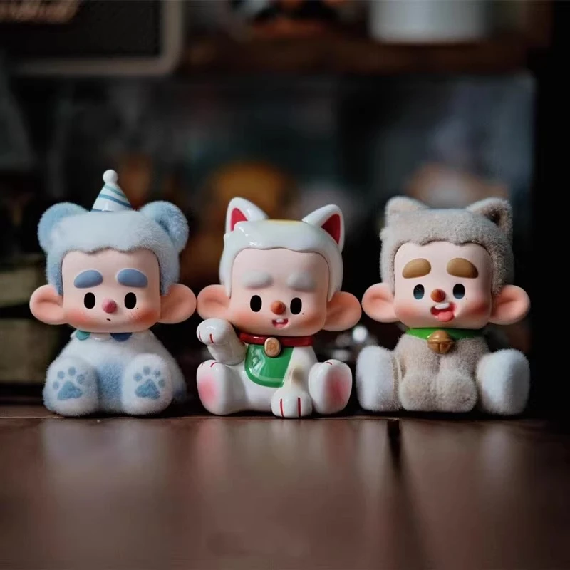 满满【拆盒】HUROBO我们班是动物园系列手办 潮玩盲盒代拆