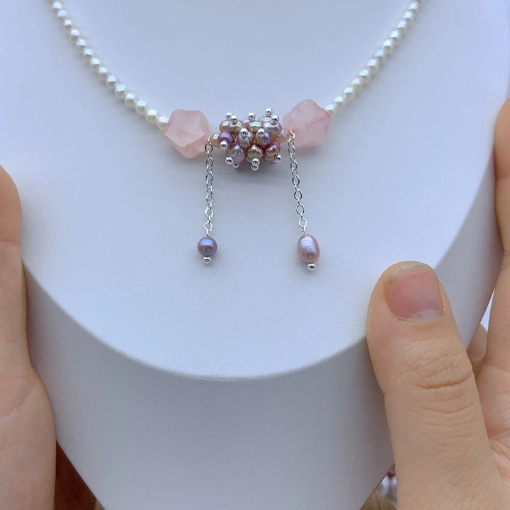 淡水珍珠颈饰未镶嵌