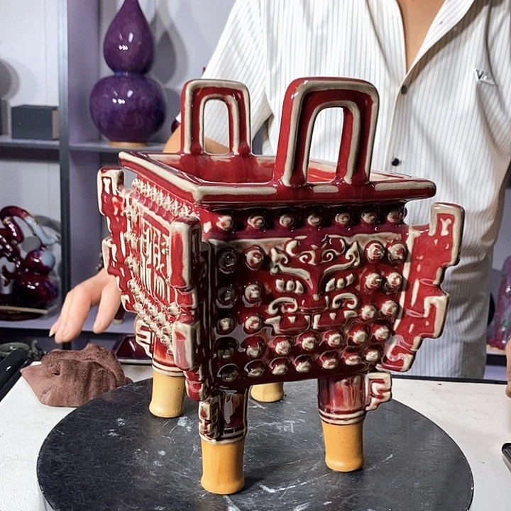 上***水瓷片中国神垕精品钧瓷