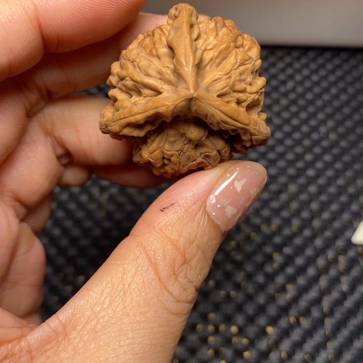 添***饭文玩核桃吊坠文玩核桃异形单只