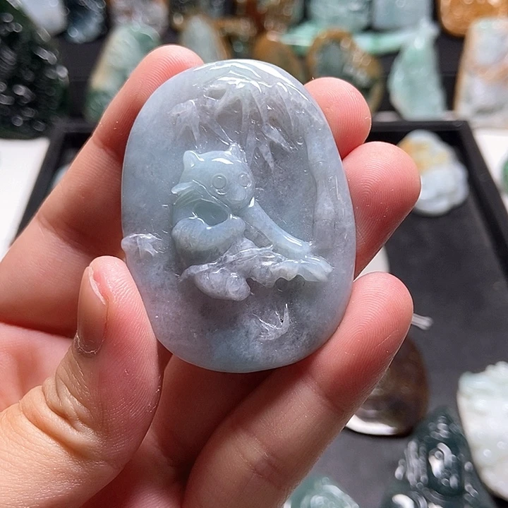 翡翠未镶嵌颈饰翡翠a货