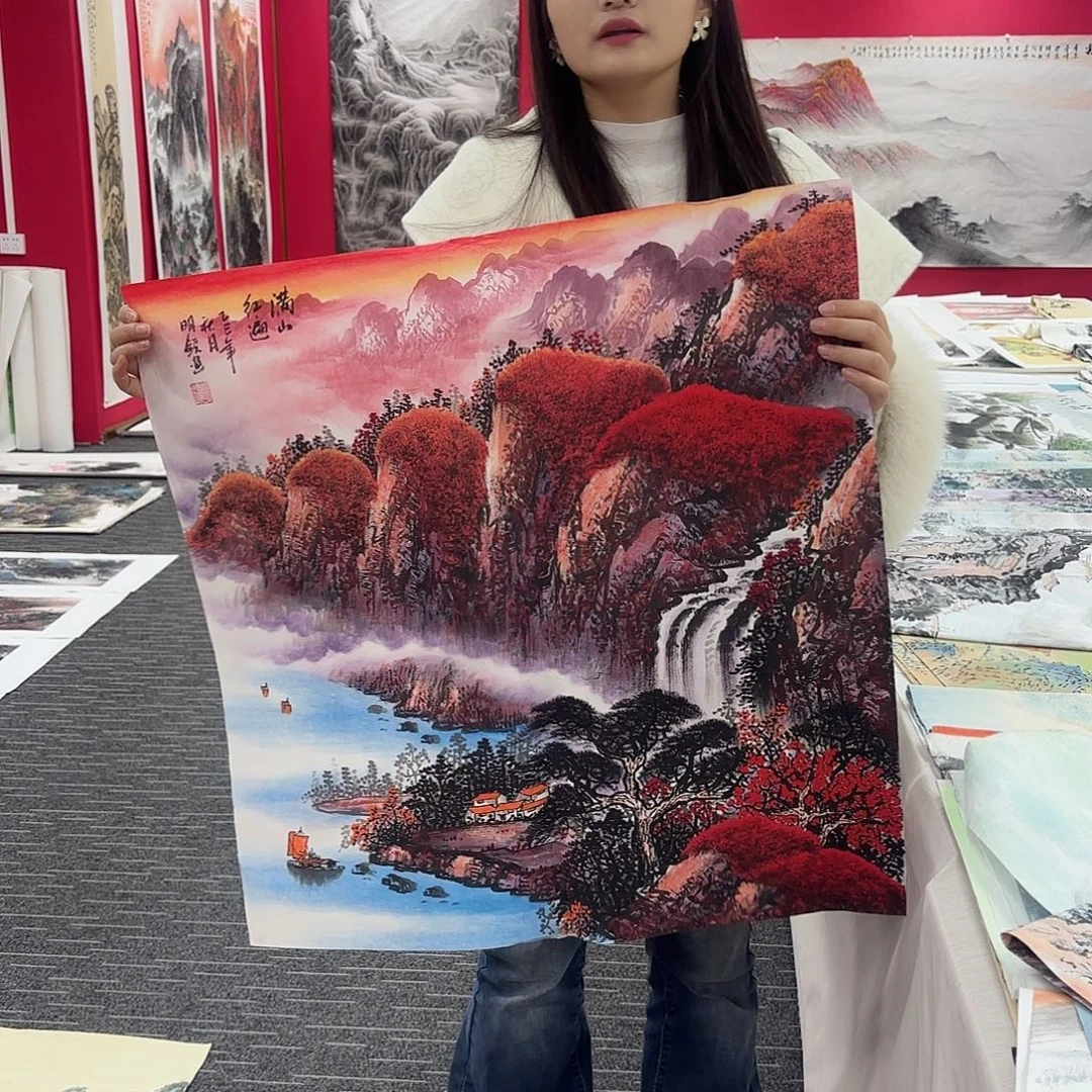 国画国画作品纯手绘