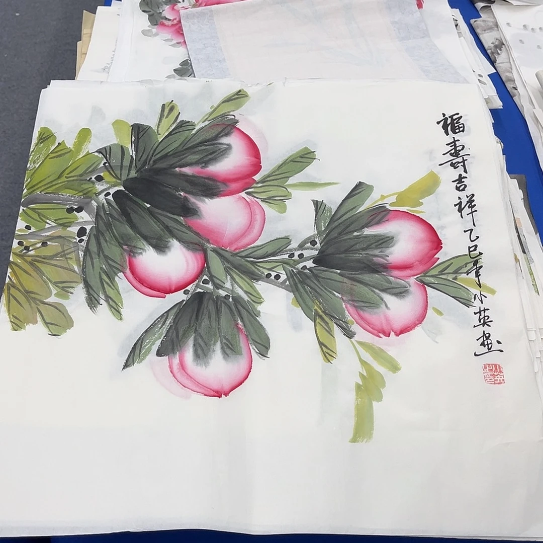 国画纯手绘作品欣赏