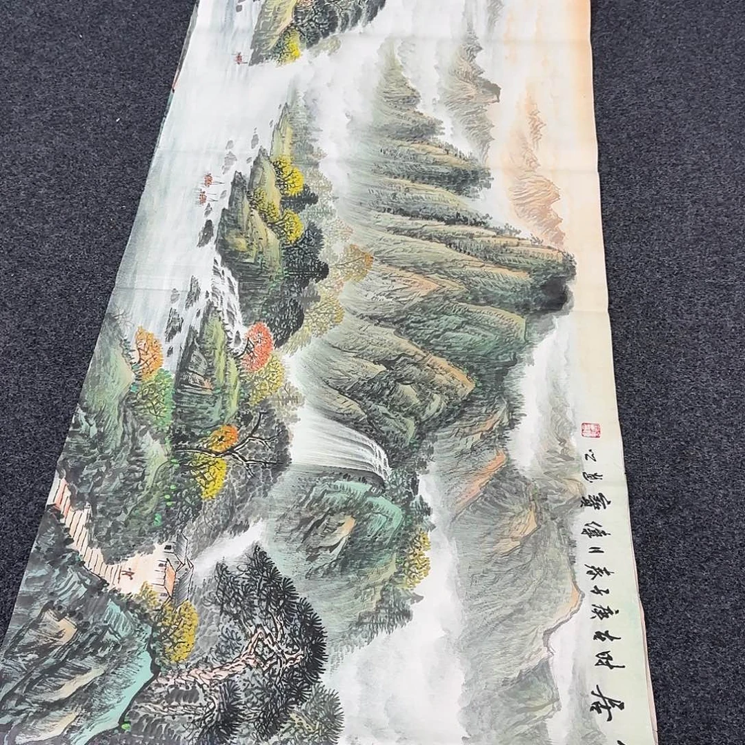 纯手绘国画作品作品