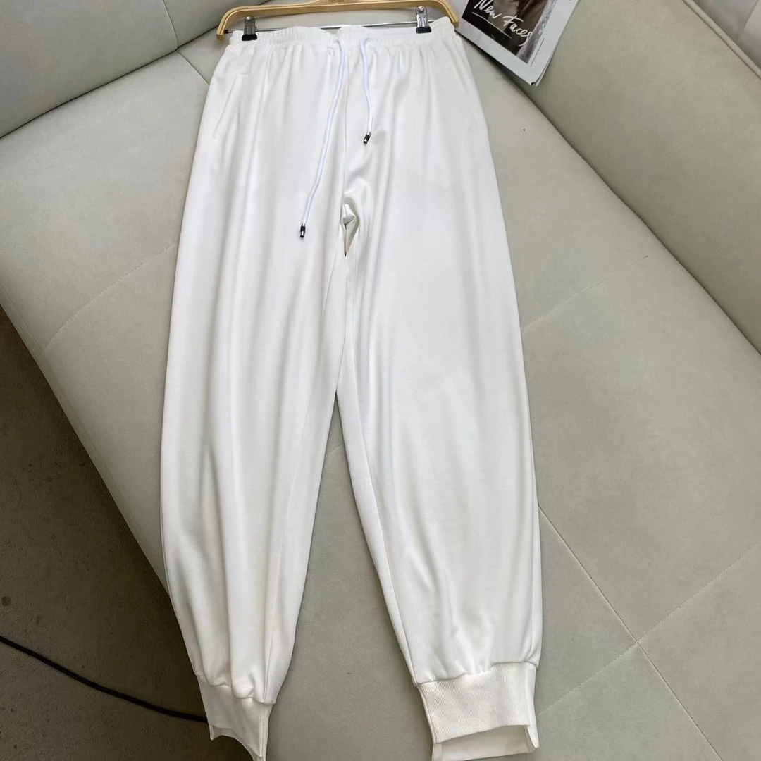 百搭休闲九分束脚口休闲裤 C9355