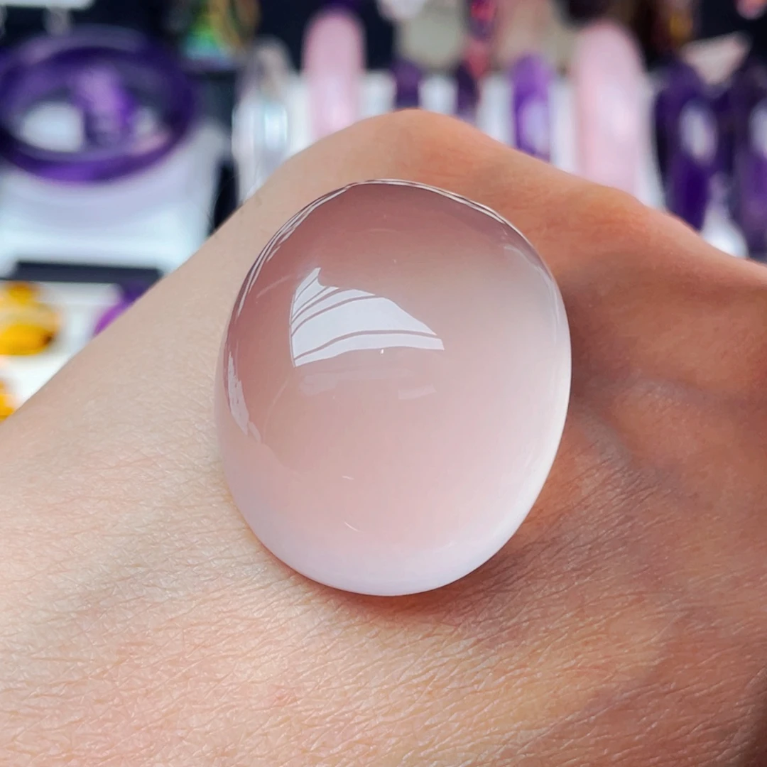 芙蓉石珠宝半成品未镶嵌天然保真假一赔九