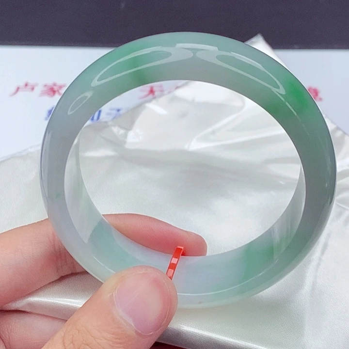 翡翠未镶嵌手镯58.8圈口