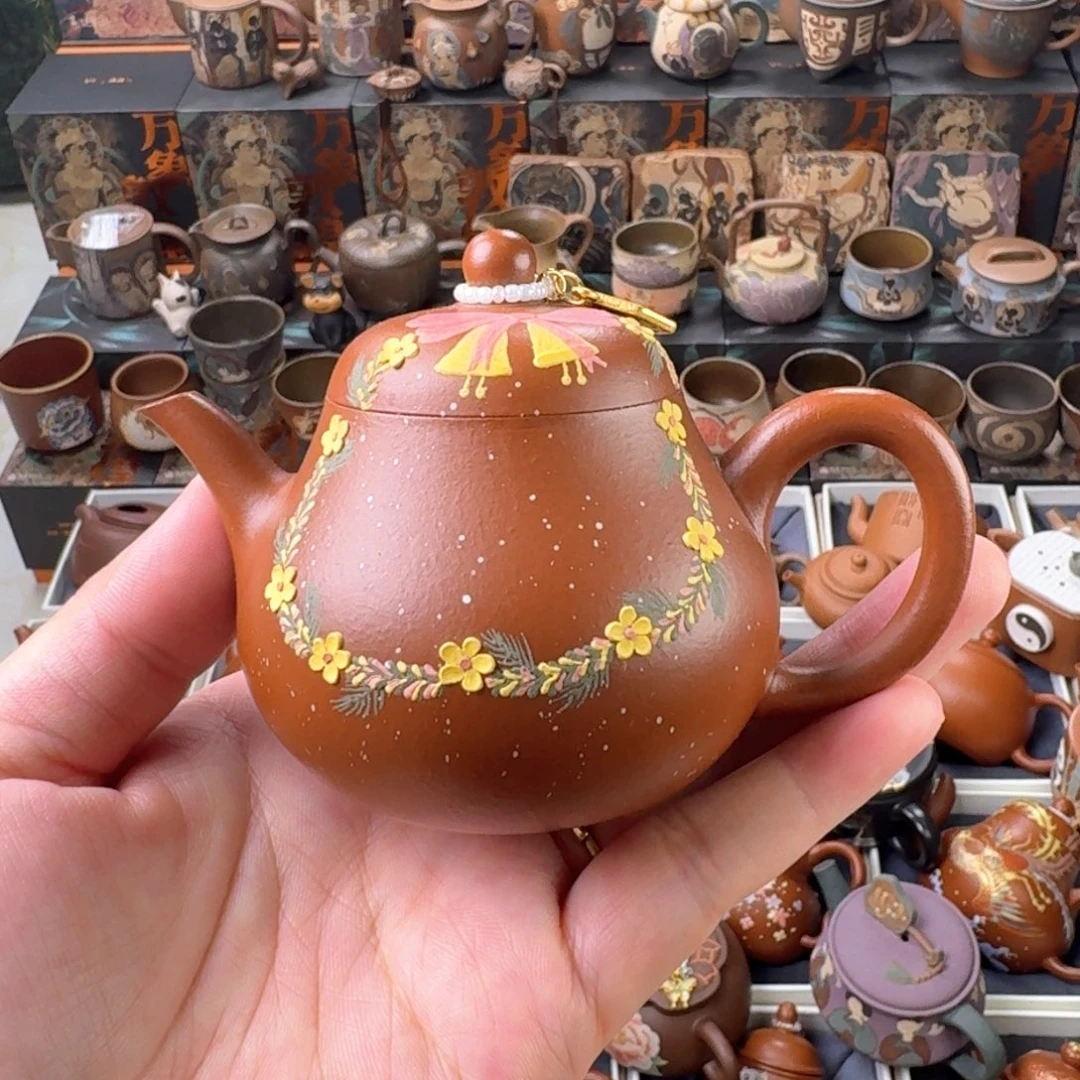 茶壶紫砂150cc原矿精工半手