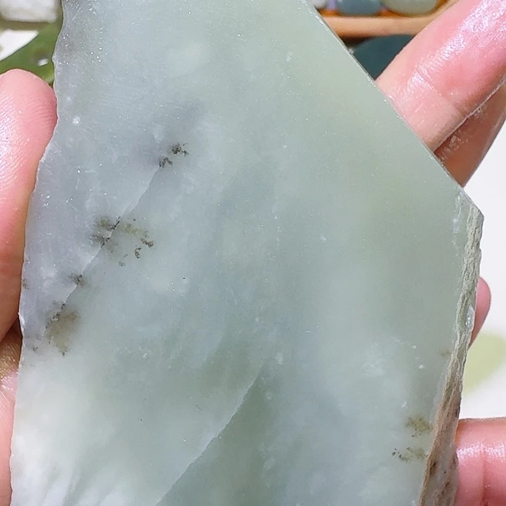 和田玉未镶嵌车挂