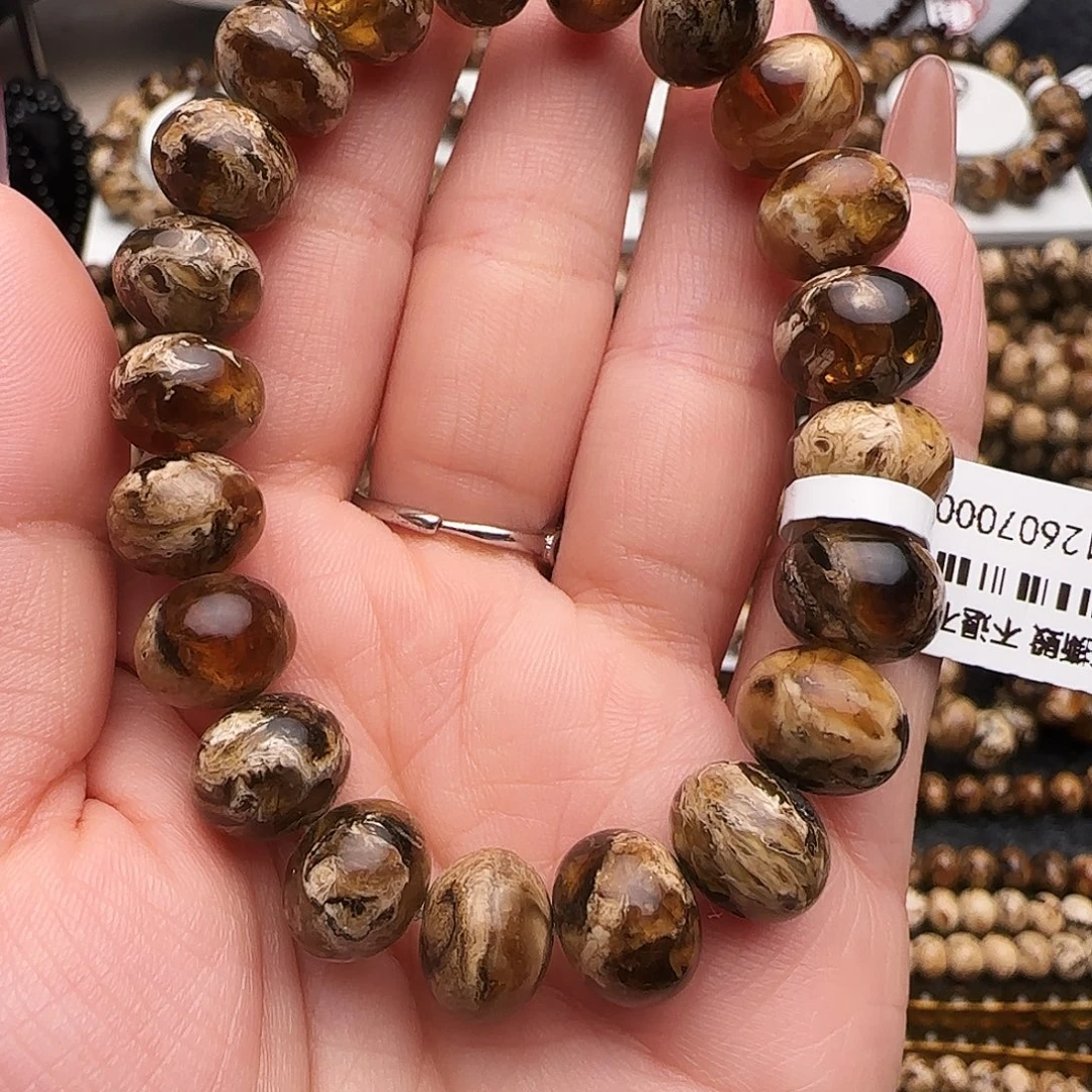 琥珀未镶嵌手链抚顺琥珀