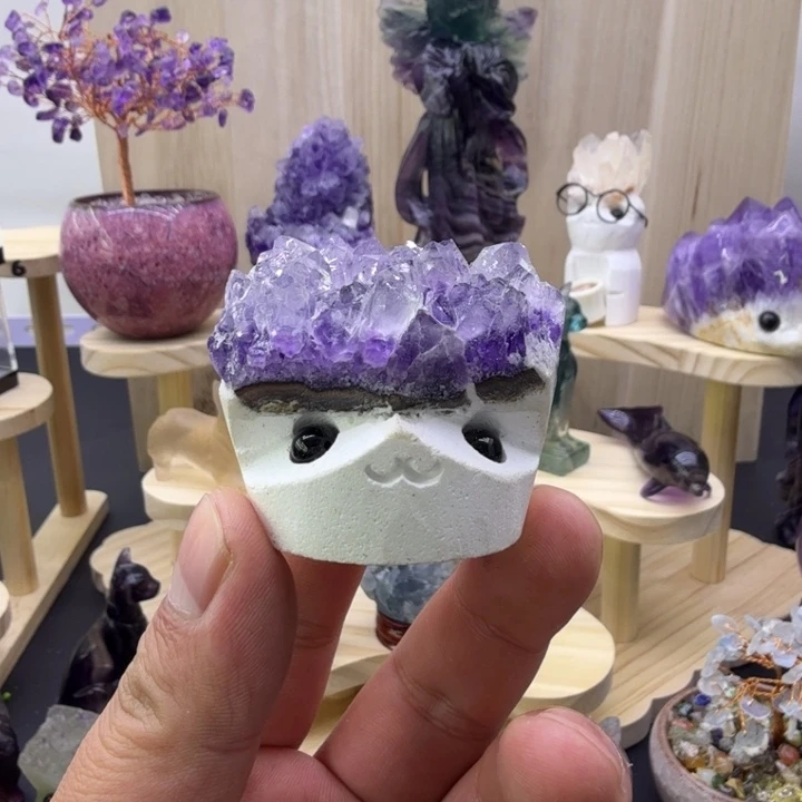 珠宝半成品水晶未镶嵌