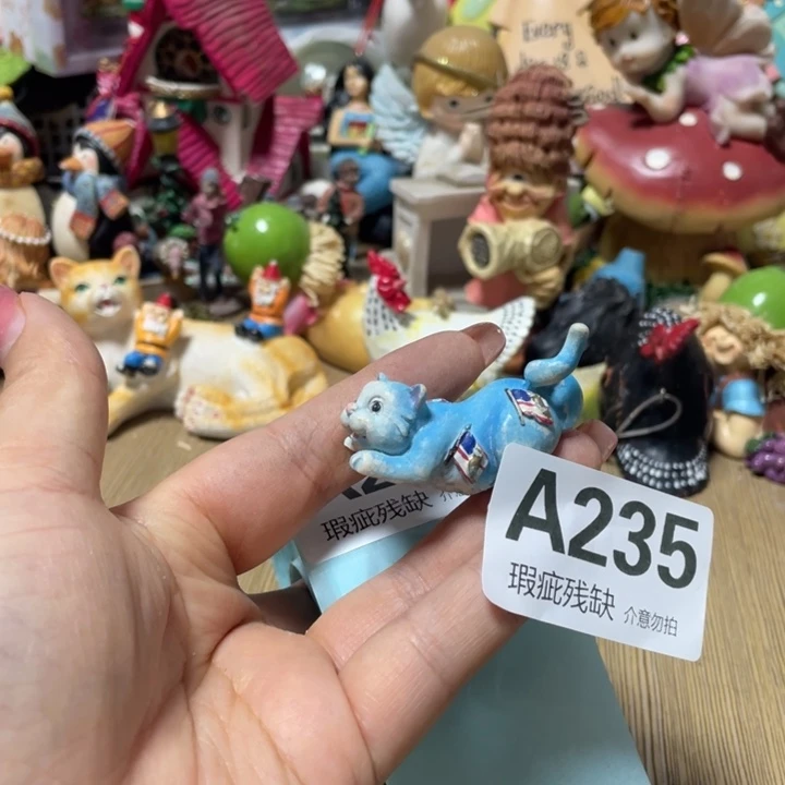 用***7摆件孤品老货微瑕瓷