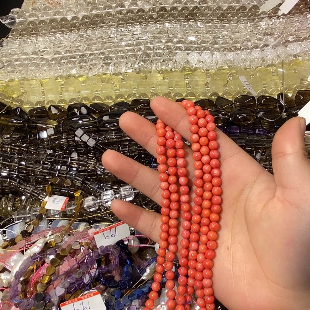 玛瑙/玉髓散珠珊姑娘卡6